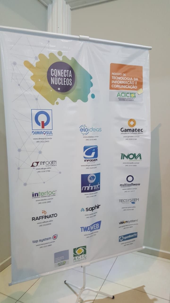 NTIC - Ncleo das Empresas de Tecnologia da Informao e Comunicao da ACIC Chapec - Conecta 2018 Ntic